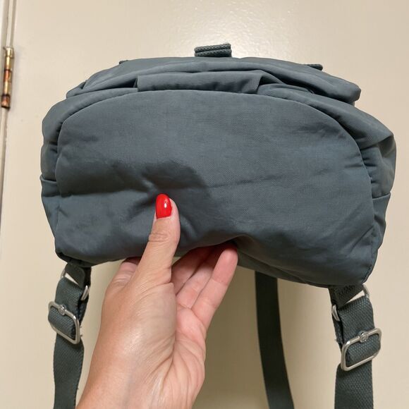 Kipling Backpack Queenie Mystic Blue Travel Carry On nylon knapsack - Picture 5 of 12